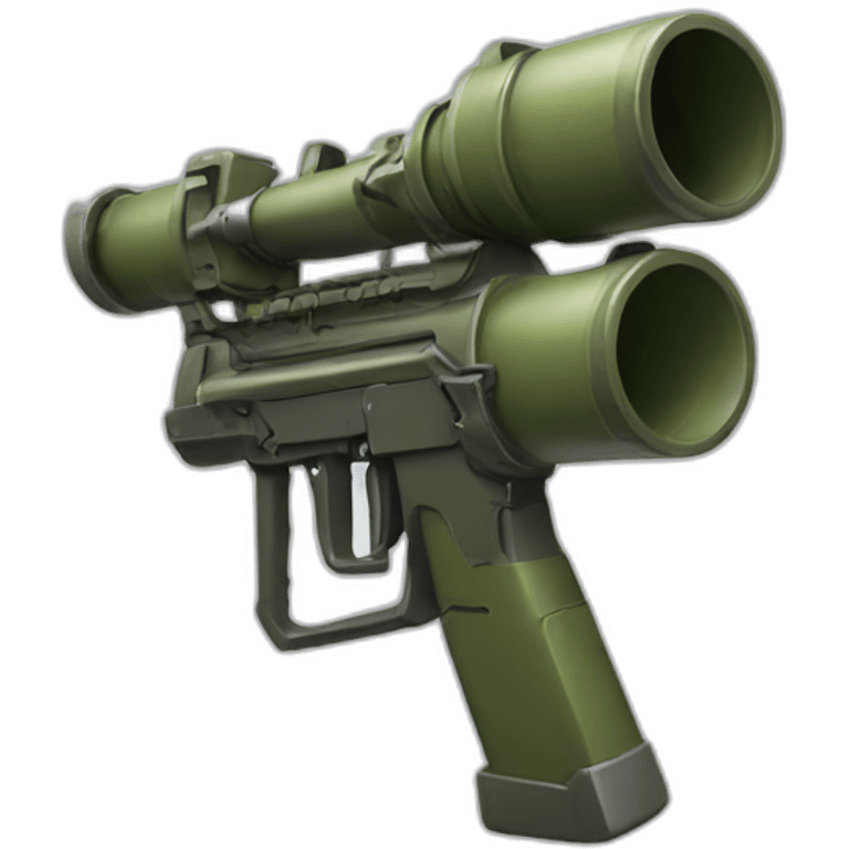 Rocket-propelled grenade launcher emoji