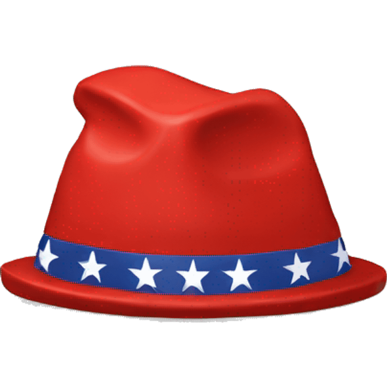 MAGA hat emoji