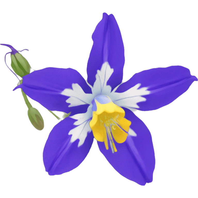 Columbine Flower emoji