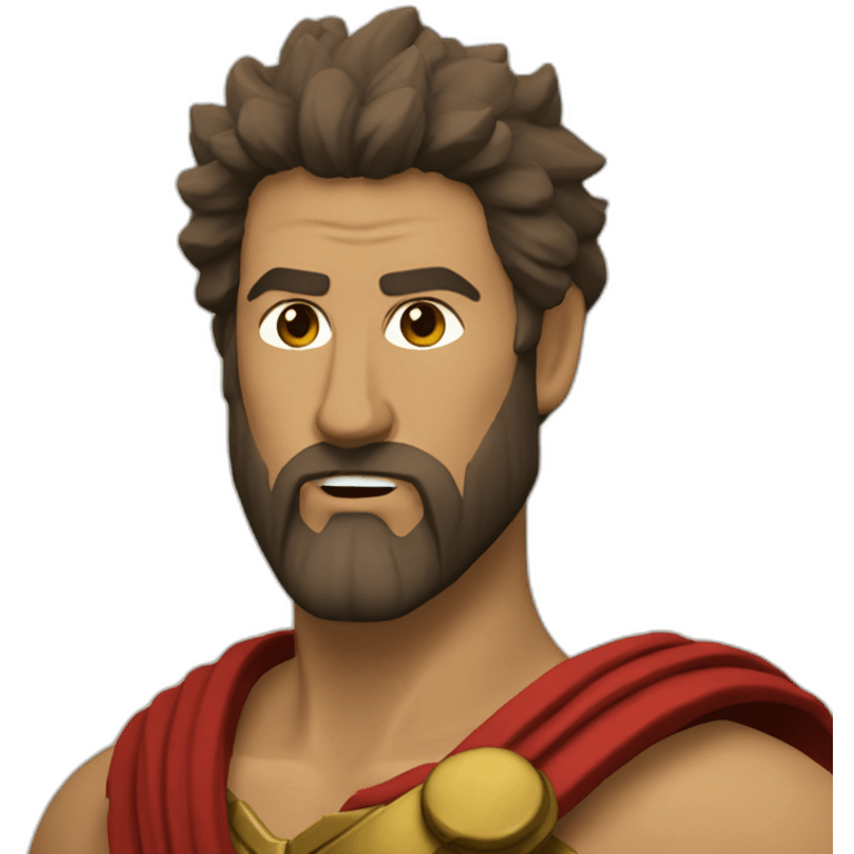 Leonidas salut emoji