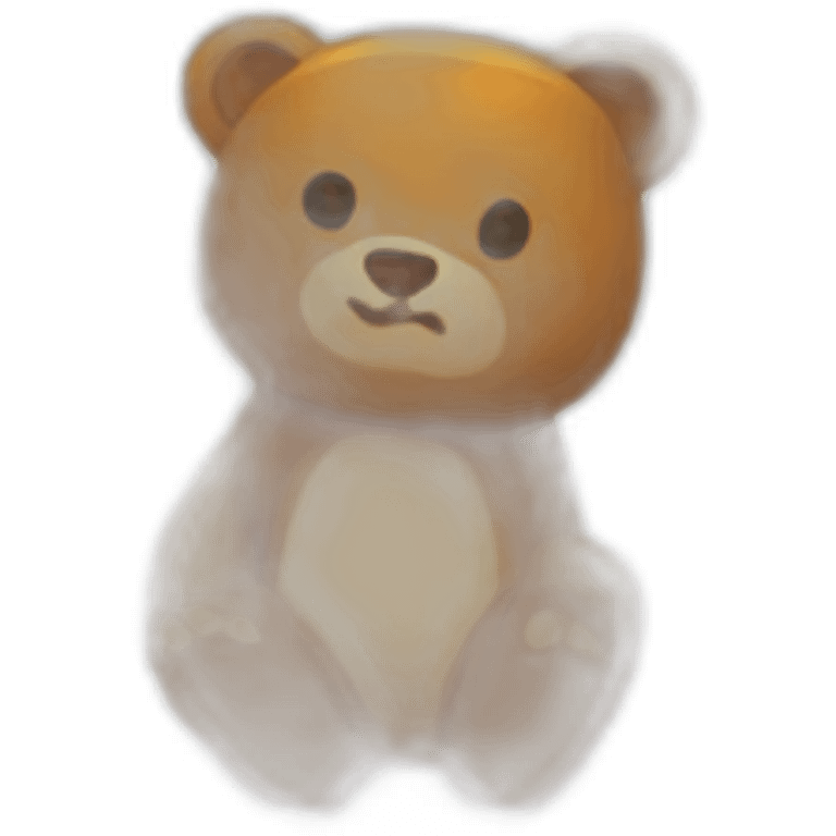 bear dripping in honey emoji