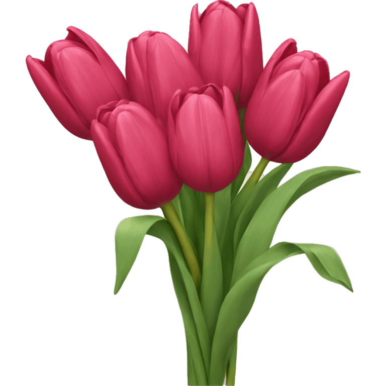 tulip bouquet emoji