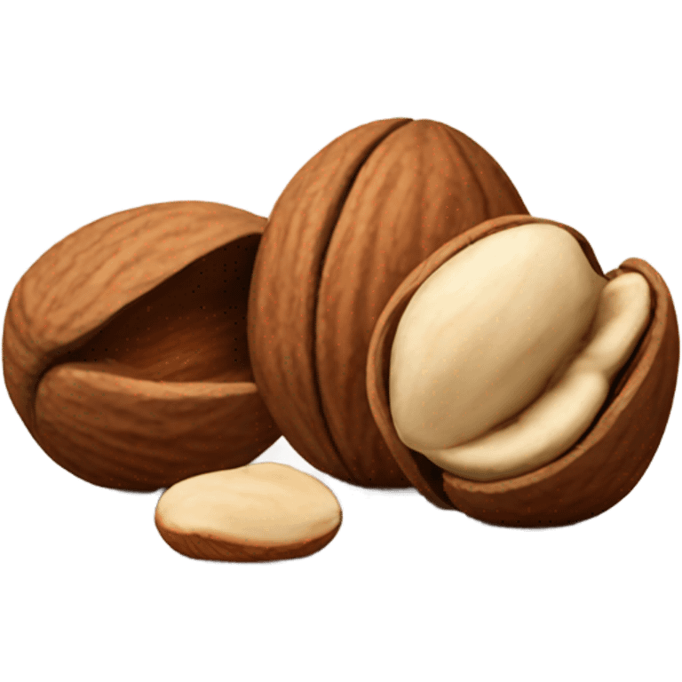 Nuts on a table emoji