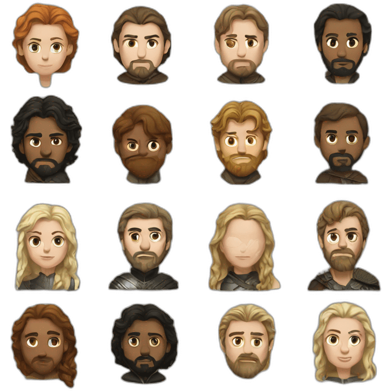 games of thrones emoji