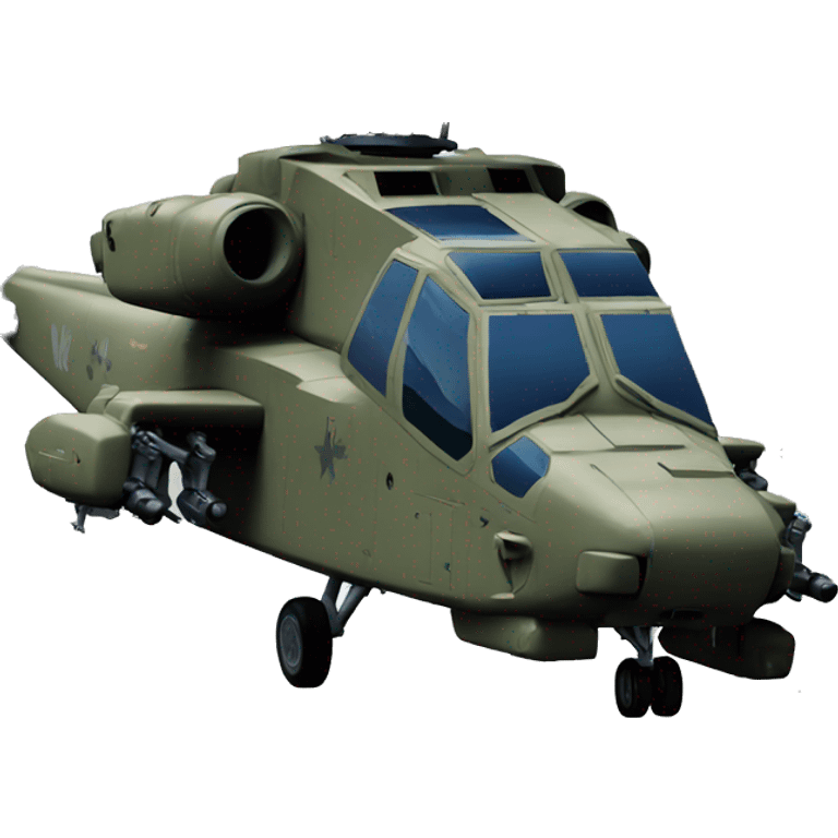 Apache helicopter emoji