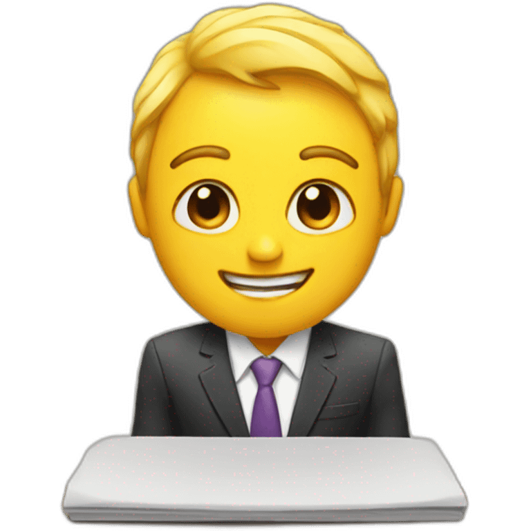 podcast on a table emoji