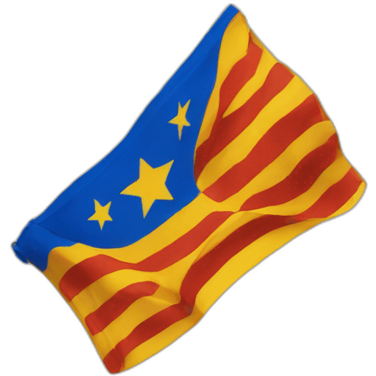 Bandera catalana emoji