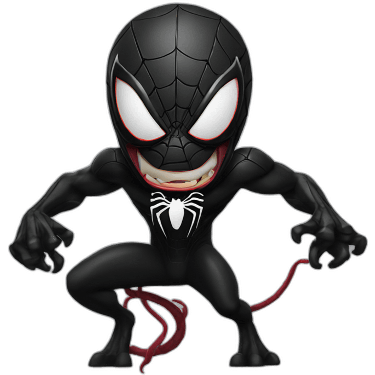 Venom spider-man emoji