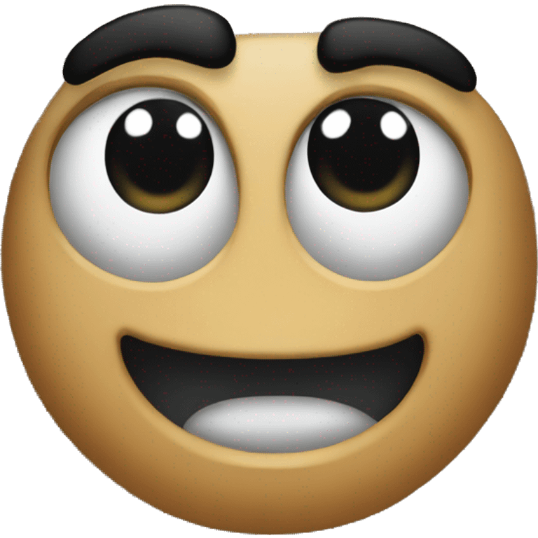 Rock face emoji