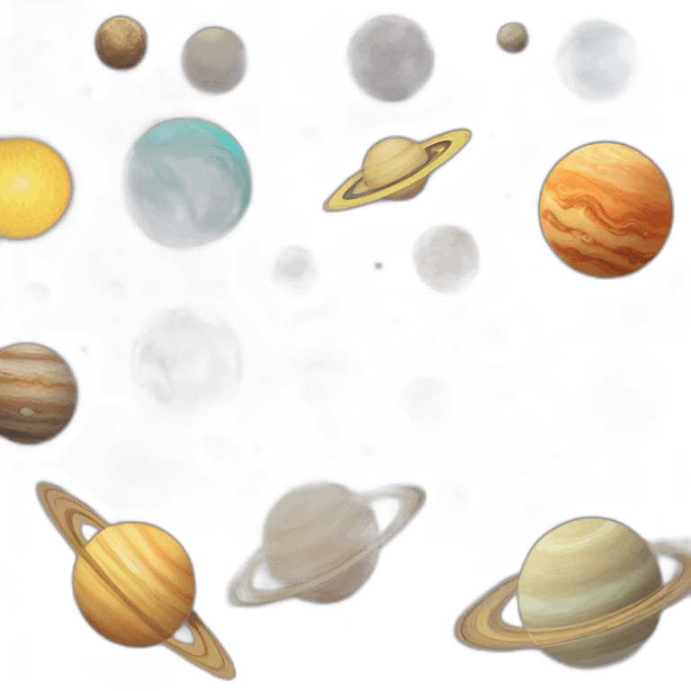 Planets emoji