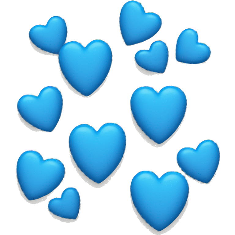 2 blue hearts  emoji