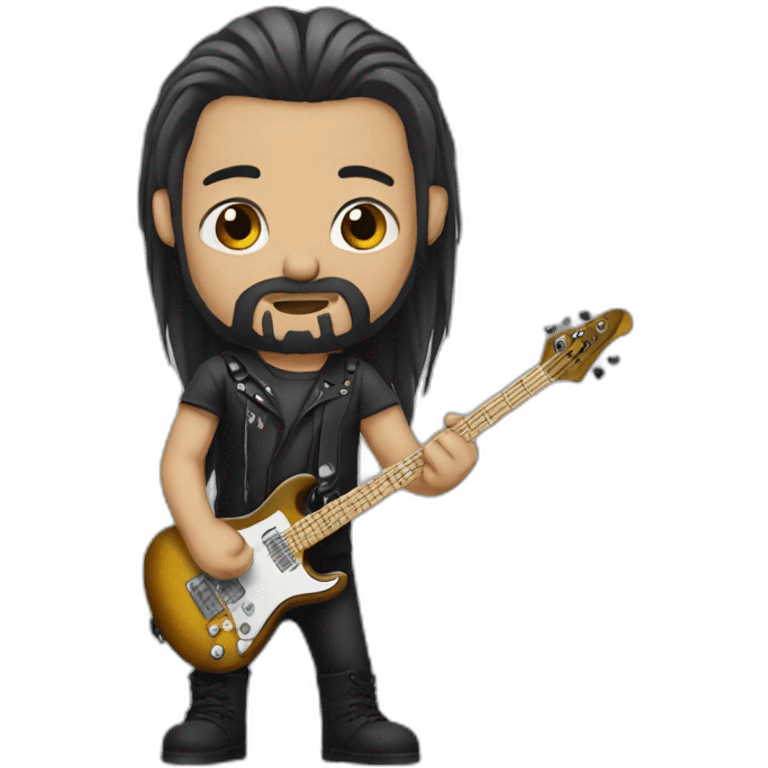 Metal musician emoji