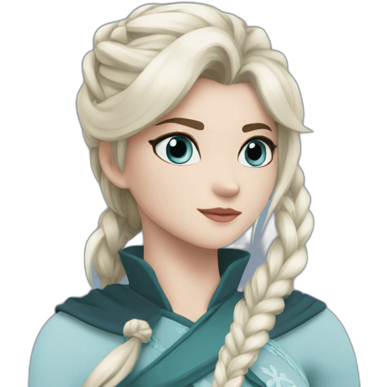 Elsa fusion avec mikasa emoji