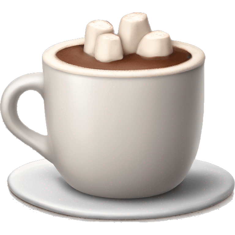 Cozy hot  chocolate  emoji