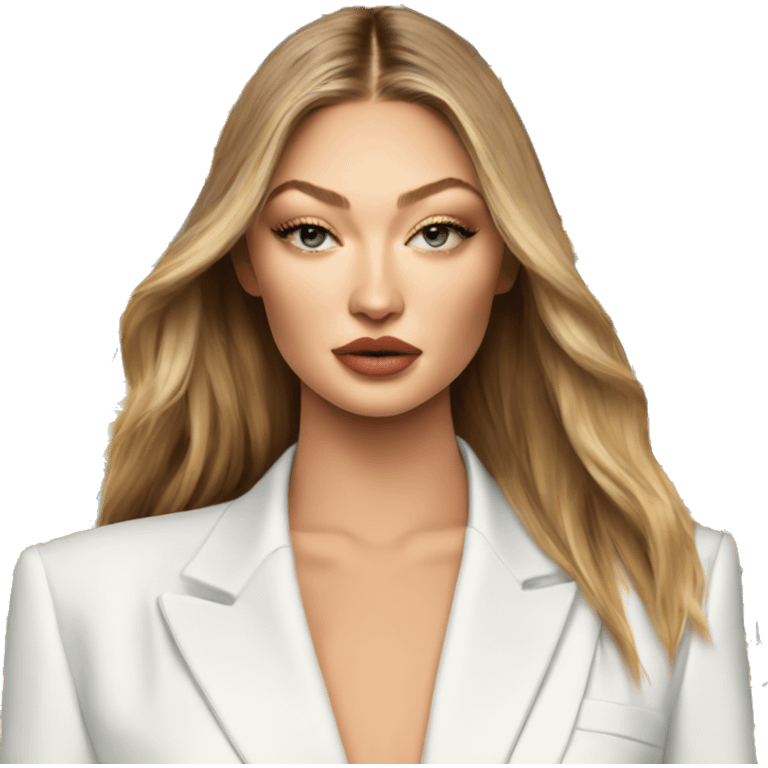 Gigi Hadid in Los-Angeles  emoji