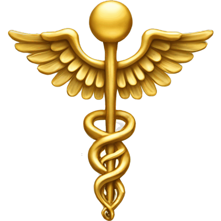 caduceus gold emoji