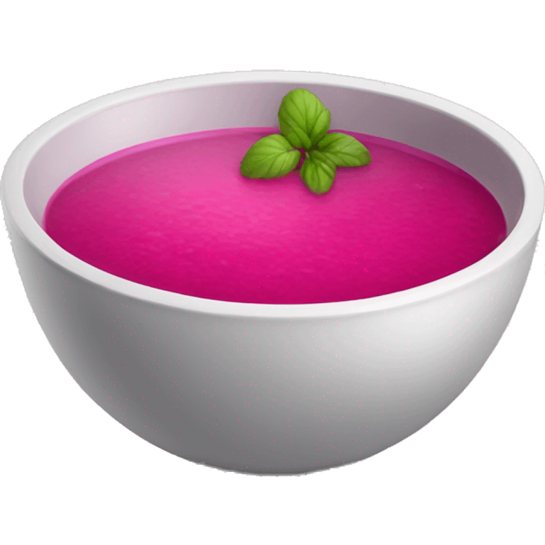 pink cold borscht emoji