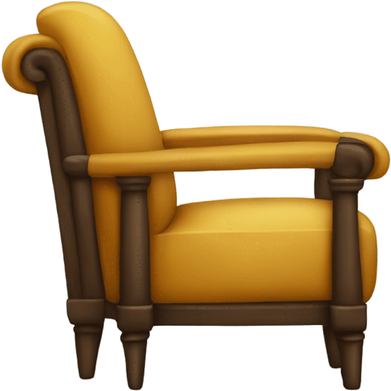 being armchair emoji