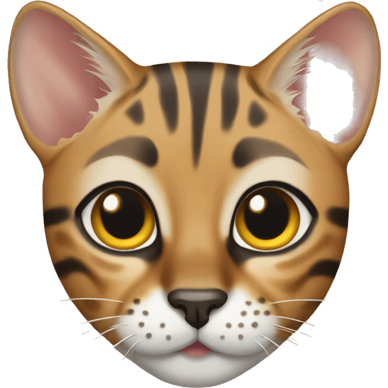 Bengal cat emoji