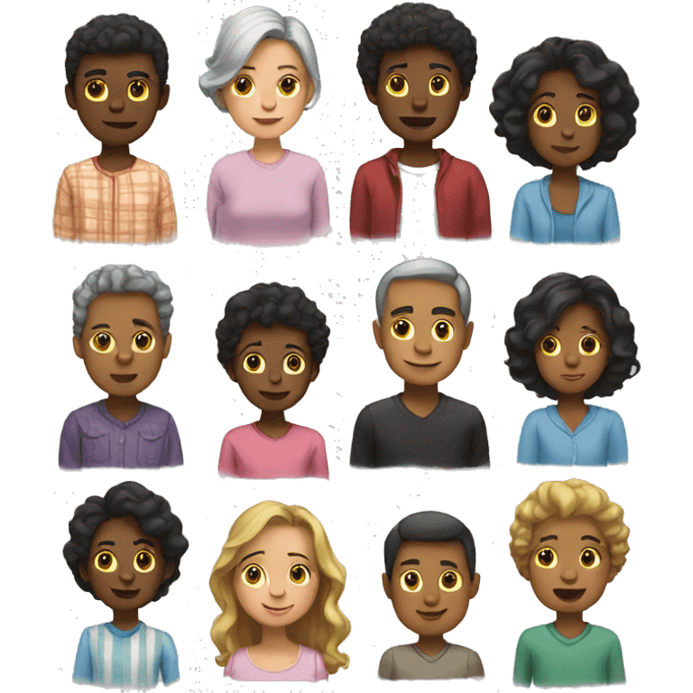 Family Of eleven emoji