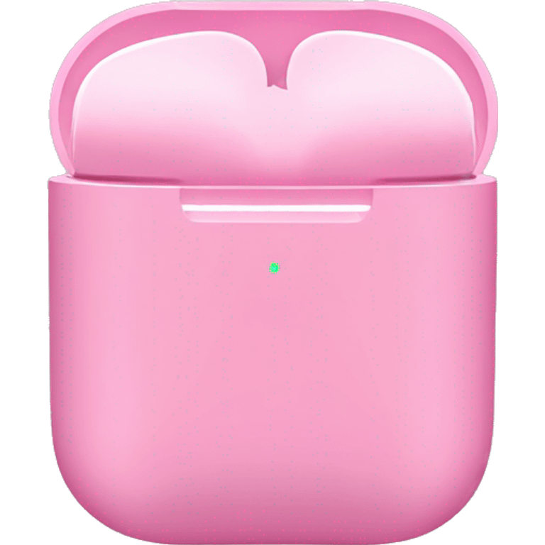 Pink airpods emoji