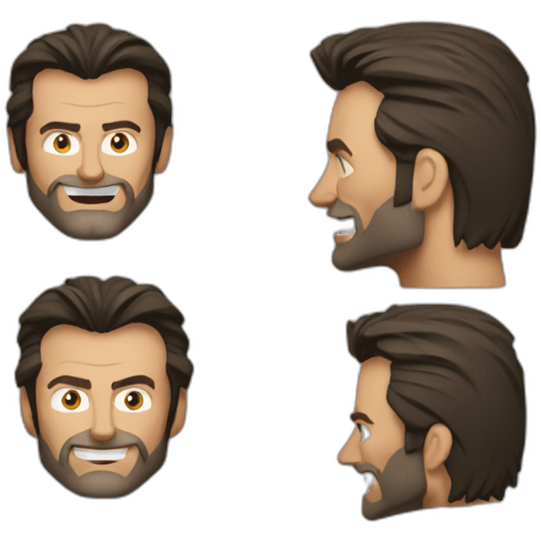 hugh jackman wolverine emoji