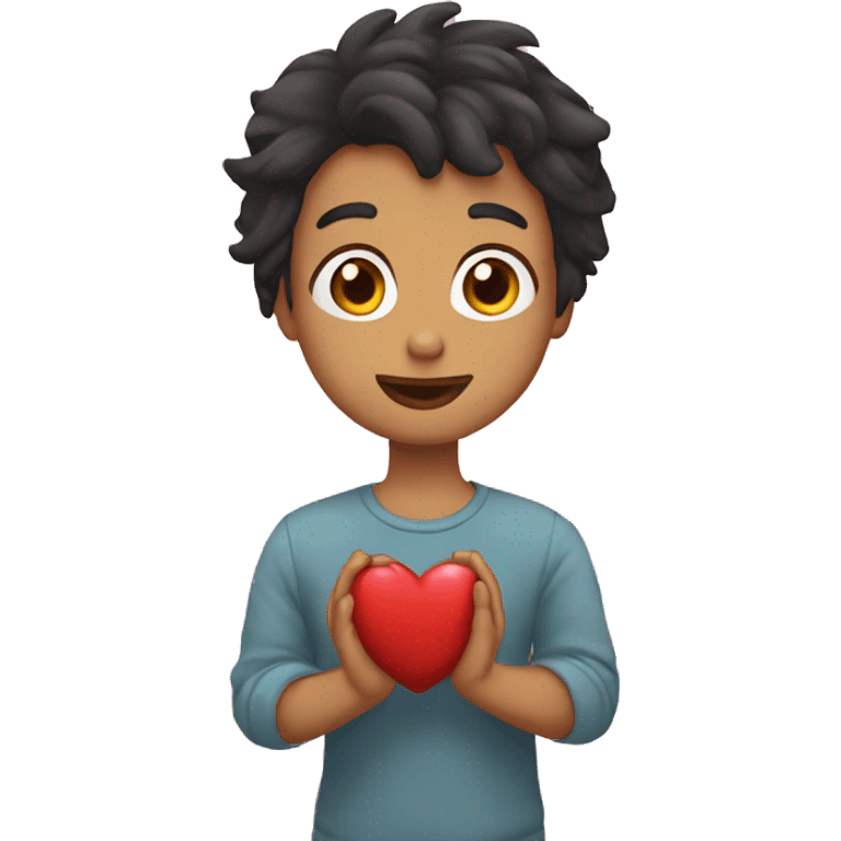 corazón de manos emoji