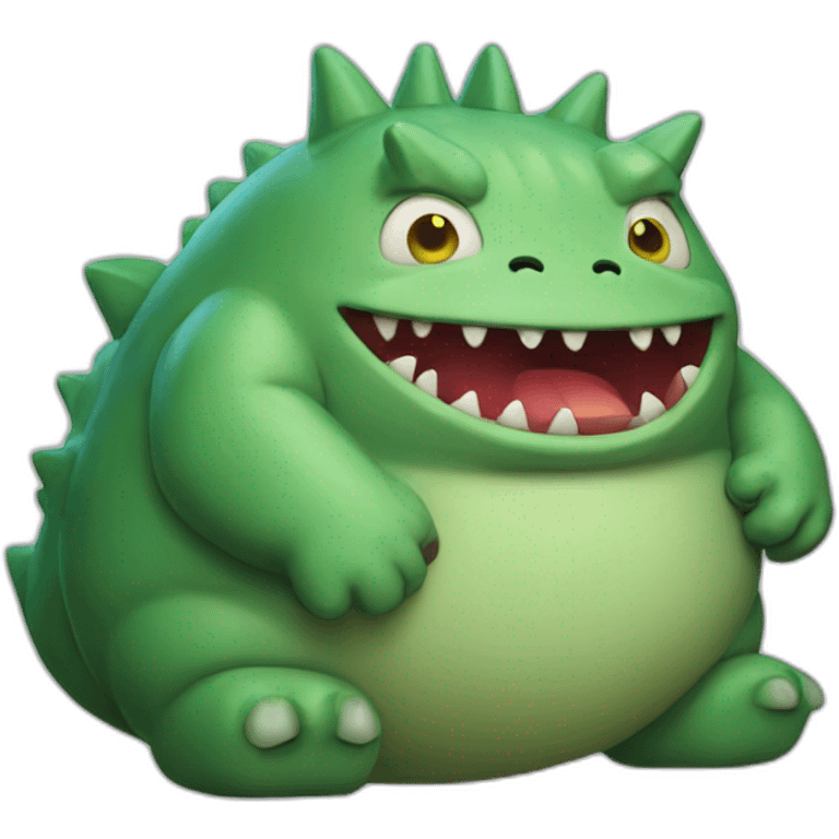 fat fat fat kaiju emoji