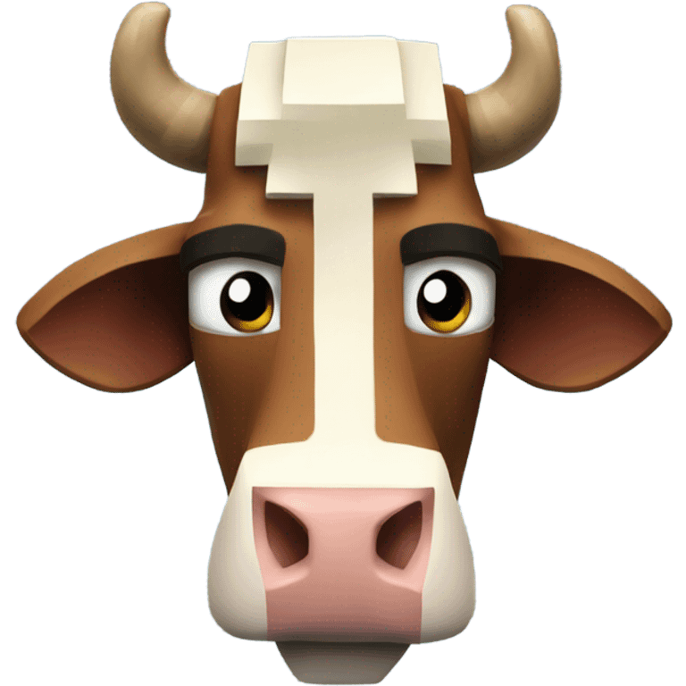 Cow from Minecraft SS emoji