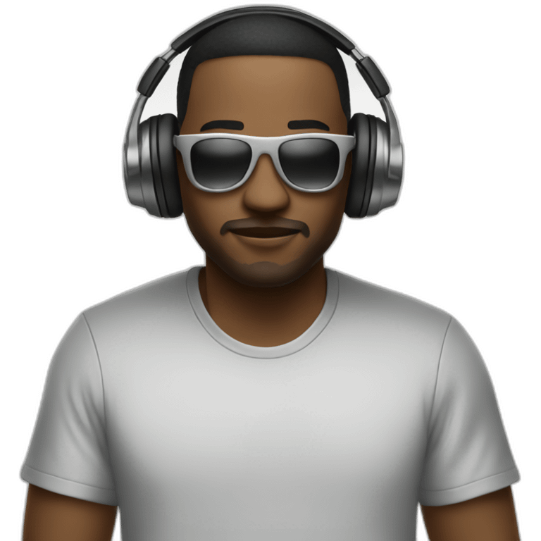 DJ man emoji