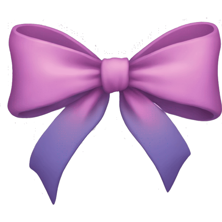 Aesthetic bow emoji