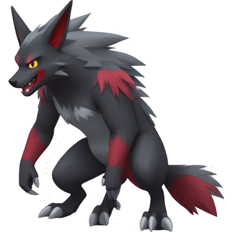 Zoroark full body emoji