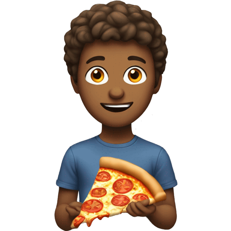 Me eating pizza  emoji