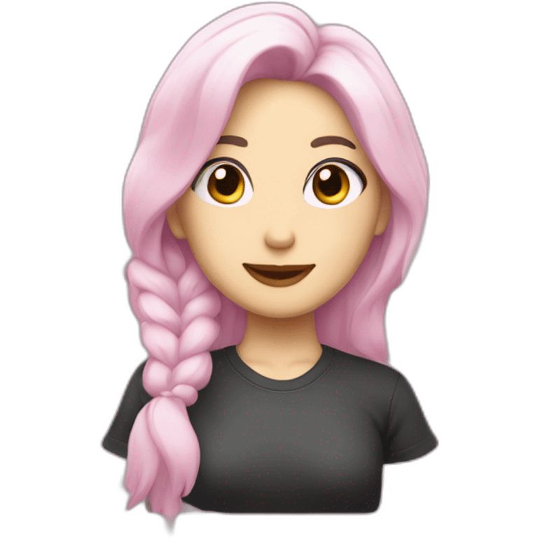 rosa herz emoji