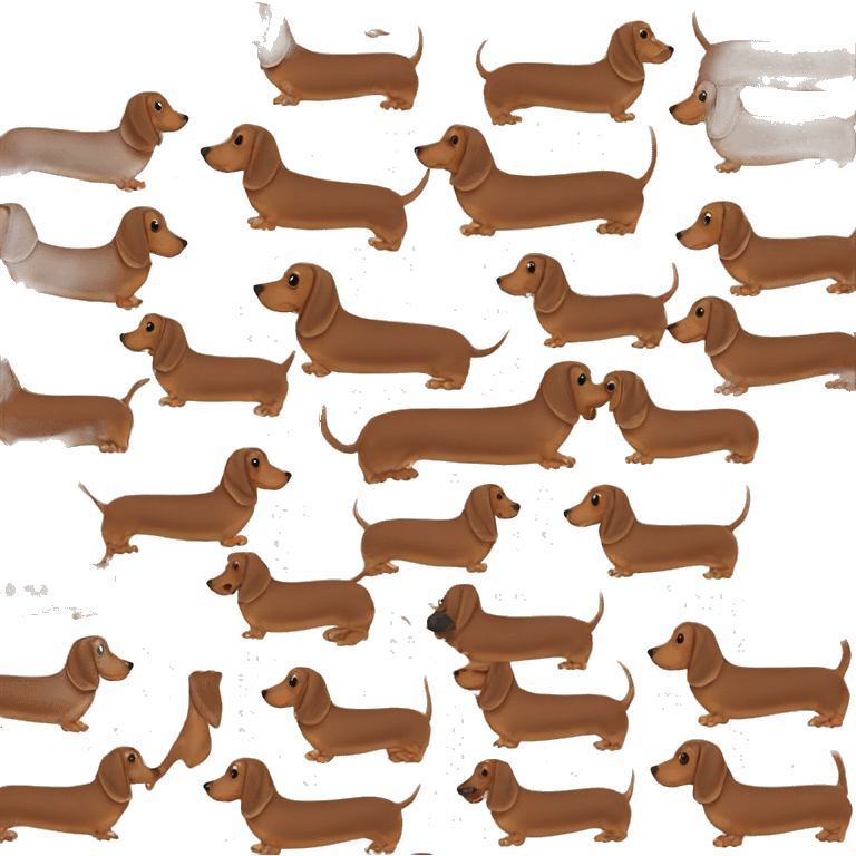 dachshund  emoji