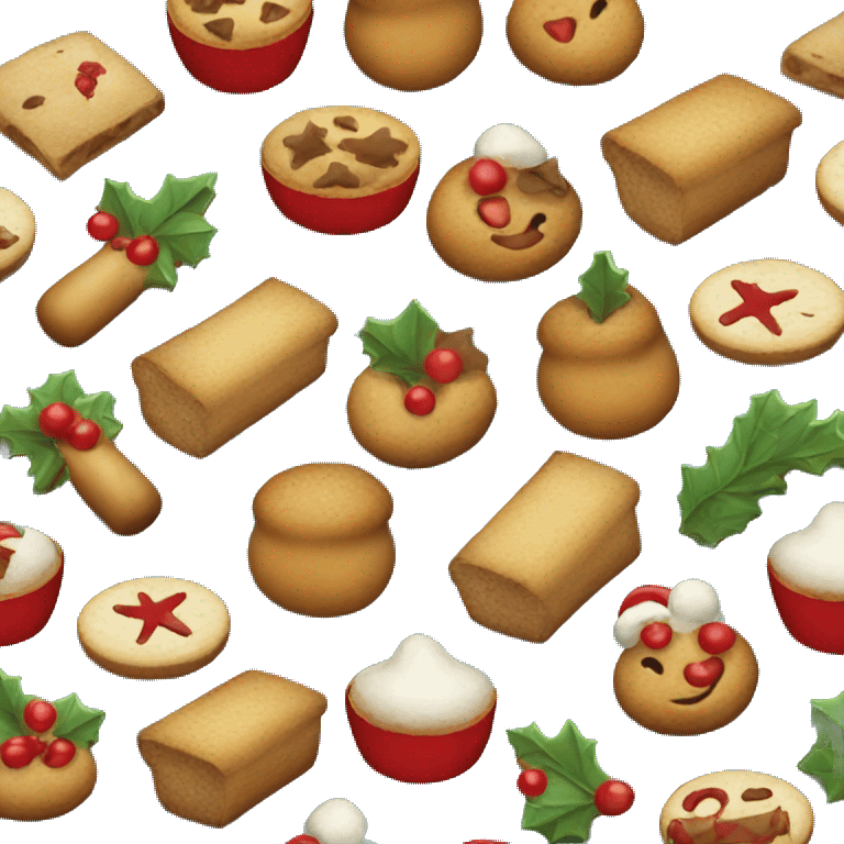 Christmas food emoji