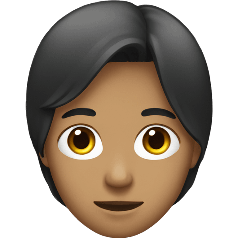 black Japanese emoji