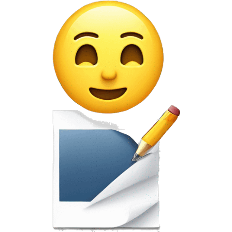 Proposal Emoji 
Usage: To represent project proposals or documents.
Design Idea: A document with a heading and bullet points. emoji