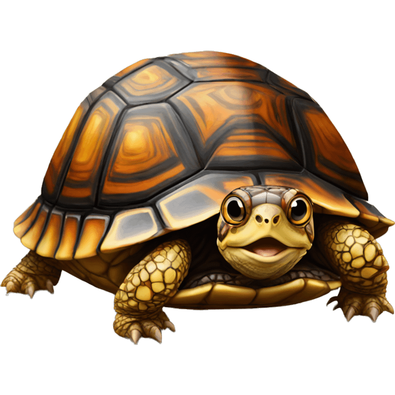 Ornate Box turtle emoji