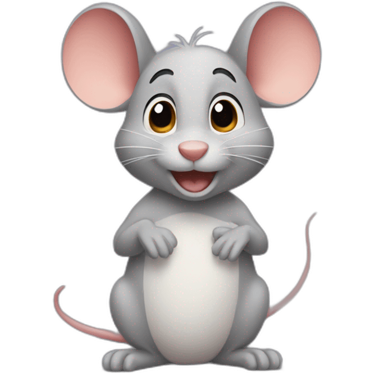 Little mouse looks like a disney character  emoji