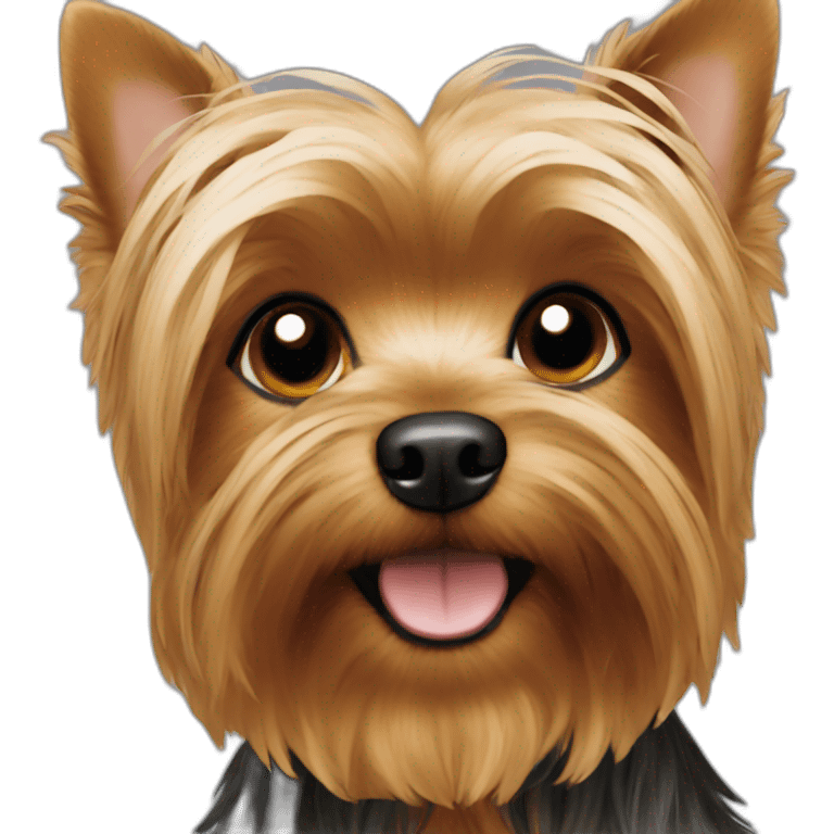 yorkie dog emoji