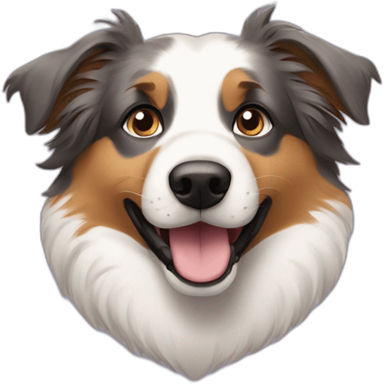 australian shepperd emoji