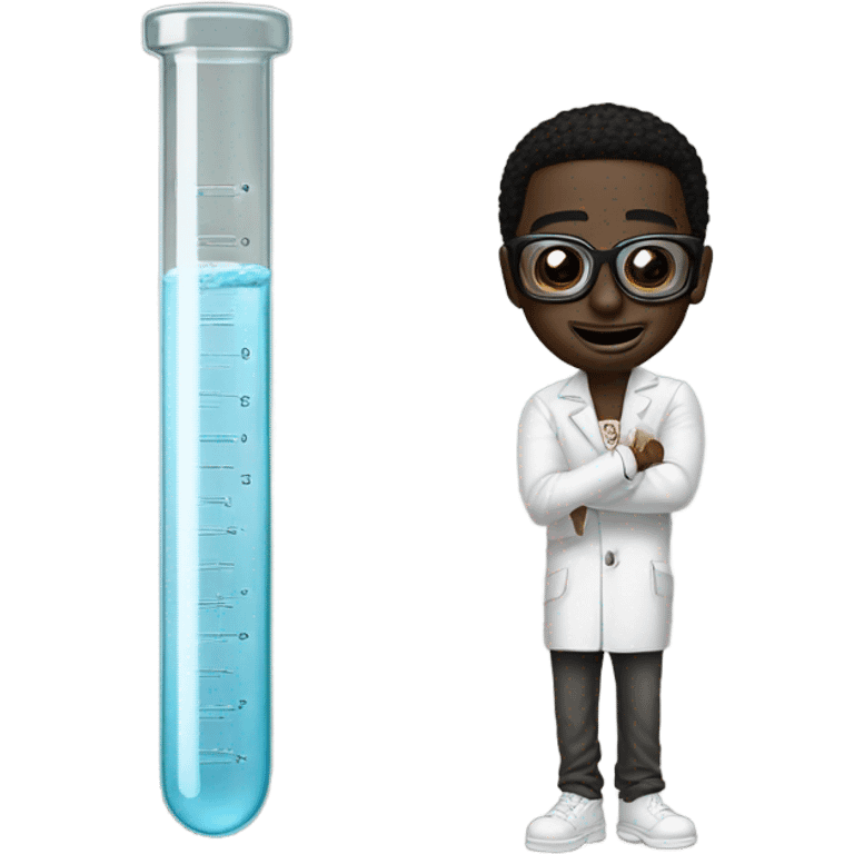 Gucci mane in a test tube emoji