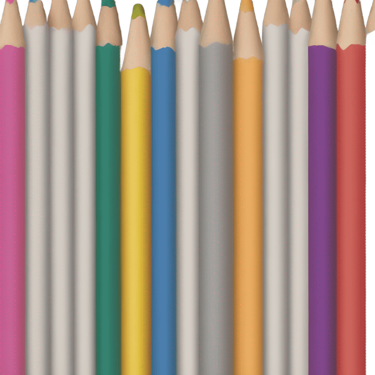 colored pencils emoji