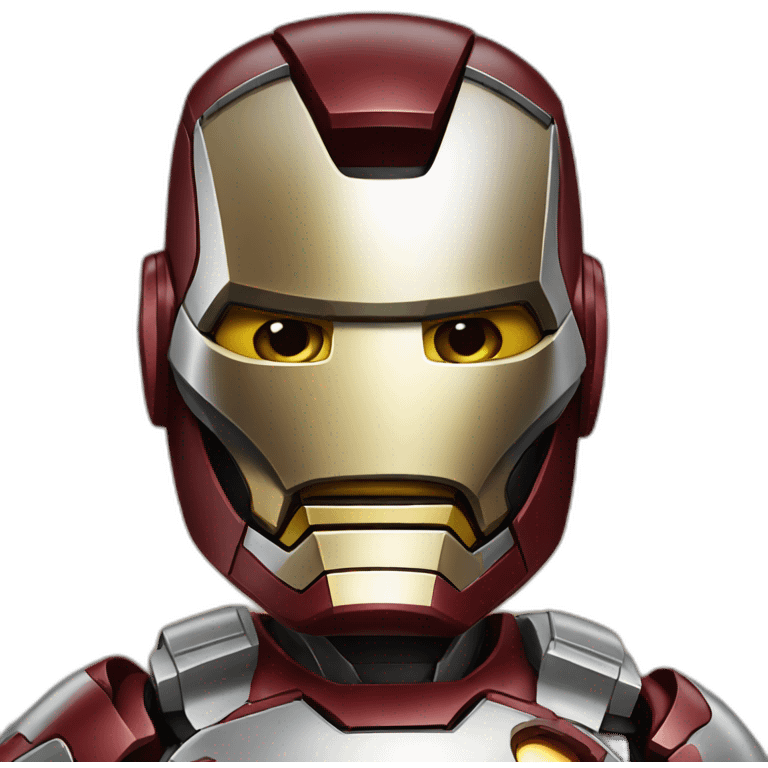 Iron man in india emoji