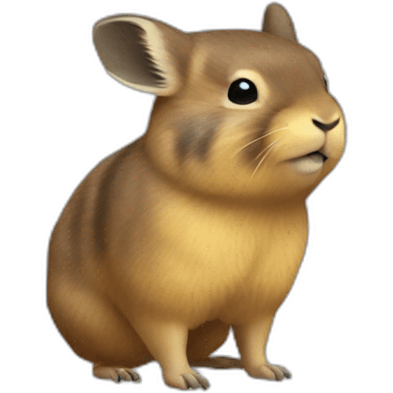 pika-animal-with-brown-fur-and-no-spots emoji