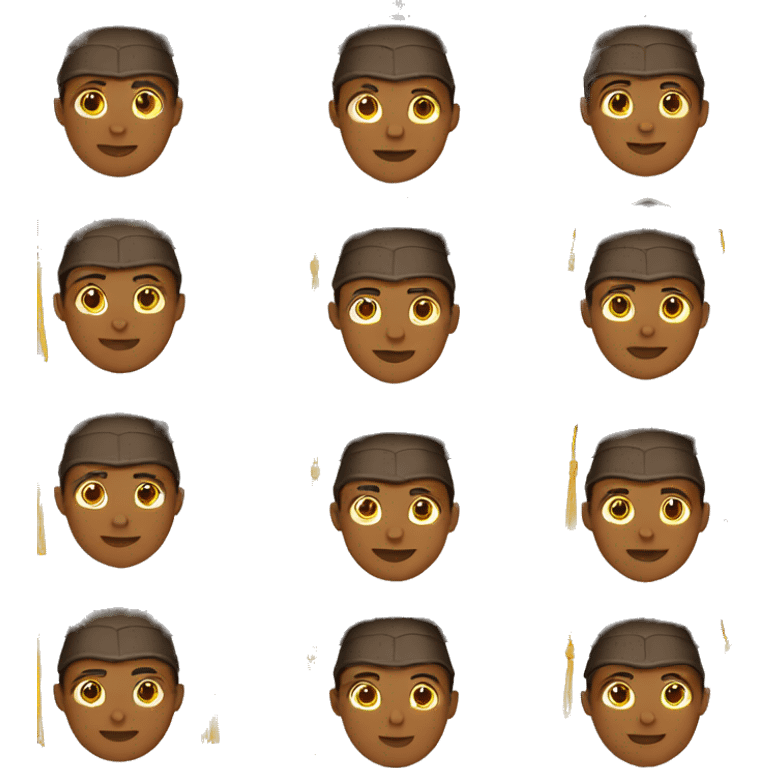 brown graduation  emoji