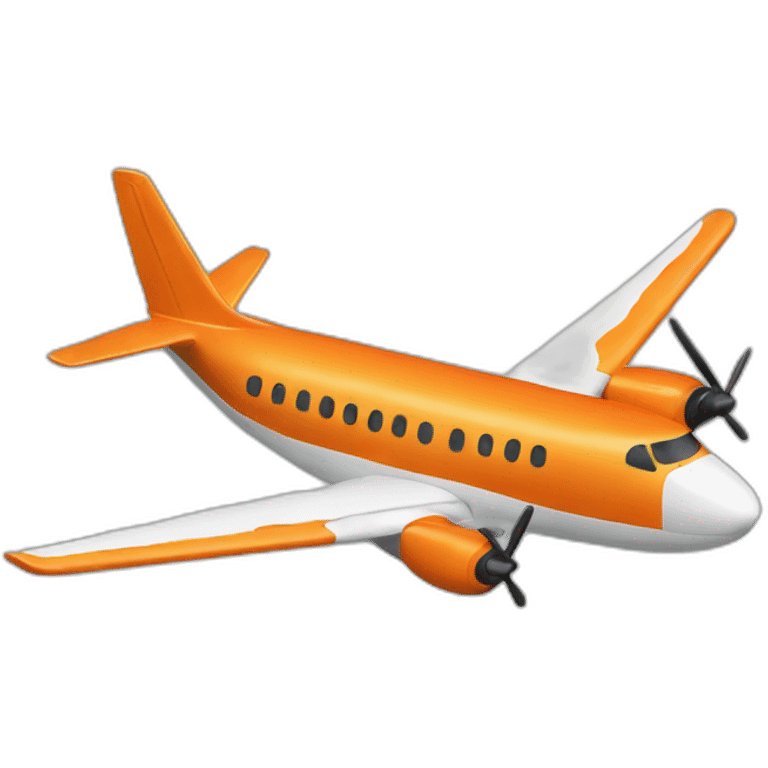 Orange Plane emoji