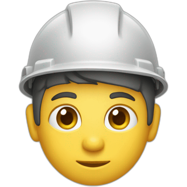 albañil en obras emoji