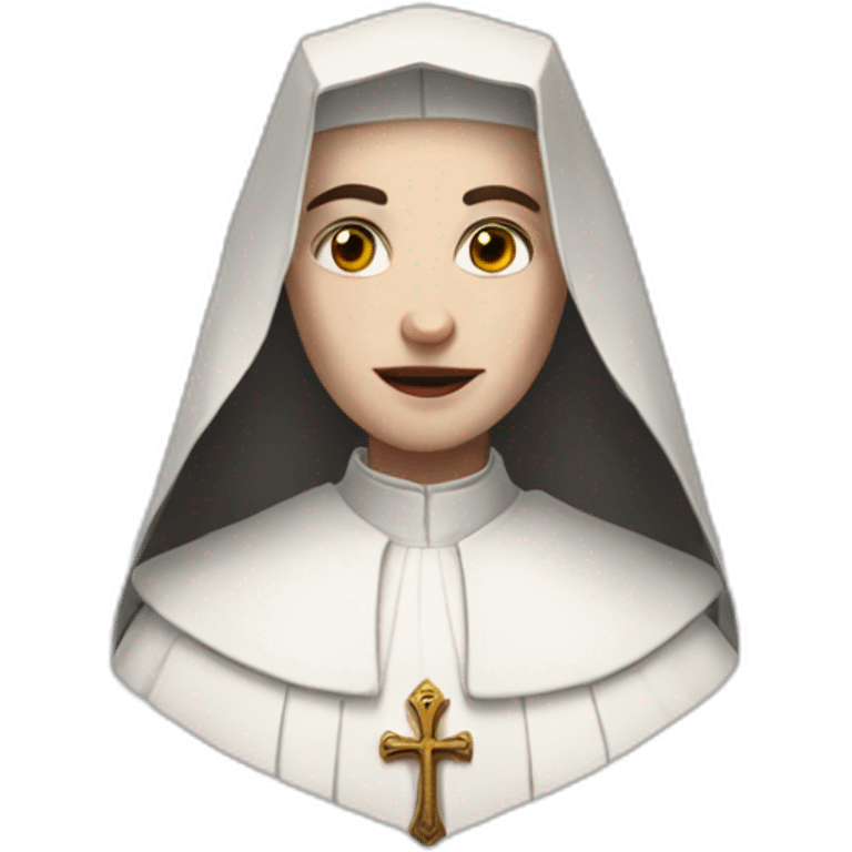 Valek from the Nun emoji